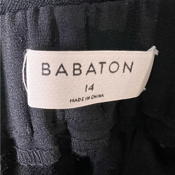 Aritzia Babaton Atelier Cohen Black Pant Size 14 - Picture 12 of 15